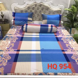 Bộ Drap Thun Hàn Quốc mát lạnh 4 món (Inbox nhiều mẫu lựa chọn)