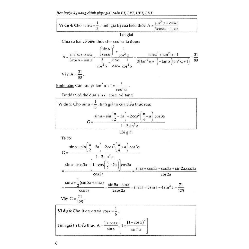 Sách Rèn Luyện Kỹ Năng - Chinh Phục Giải Toán Phương Trình, Bất Phương Trình, Hệ Phương Trình, Bất Đẳng Thức