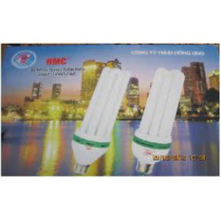 Bóng đèn compact 4u-55w - tiết kiệm điện 80%