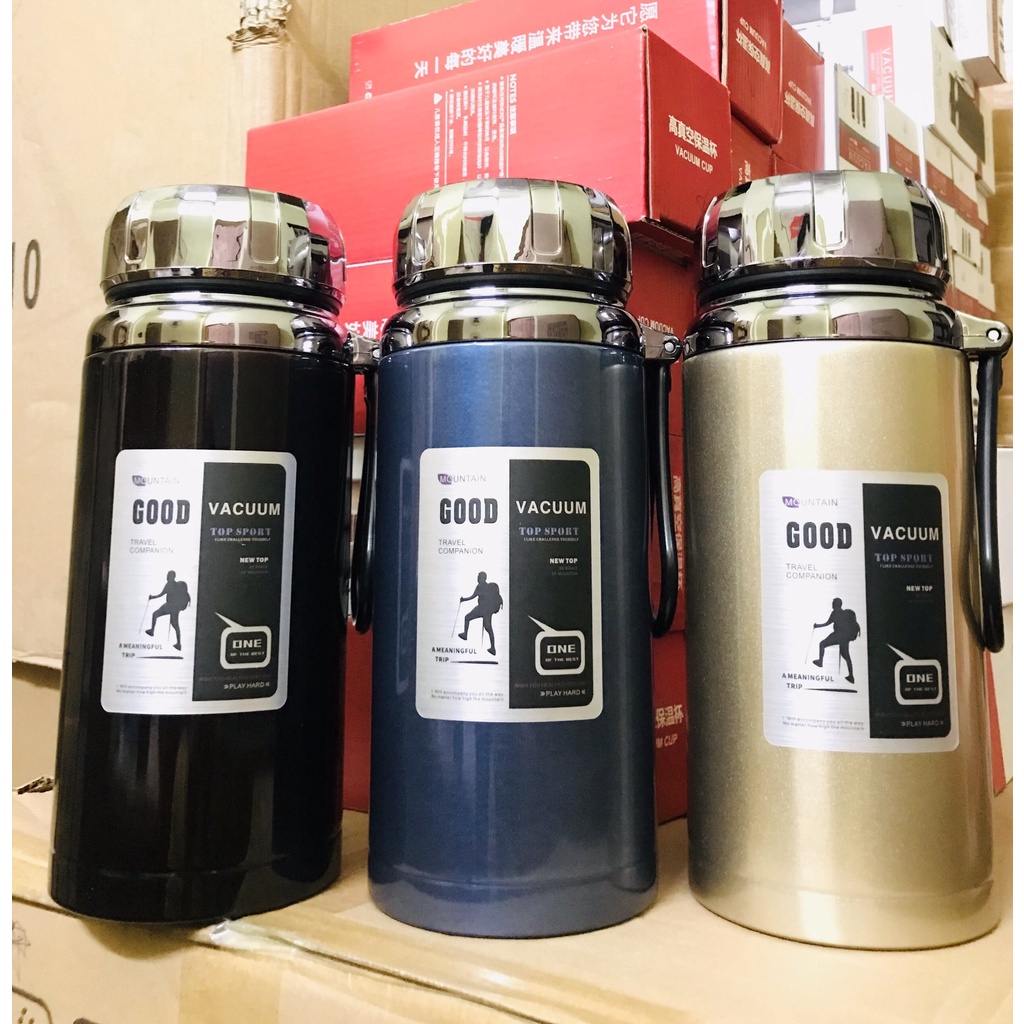 Bình giữ nhiệt nóng lạnh 1000-1200-1500ml L7 inox 304 cao cấp
