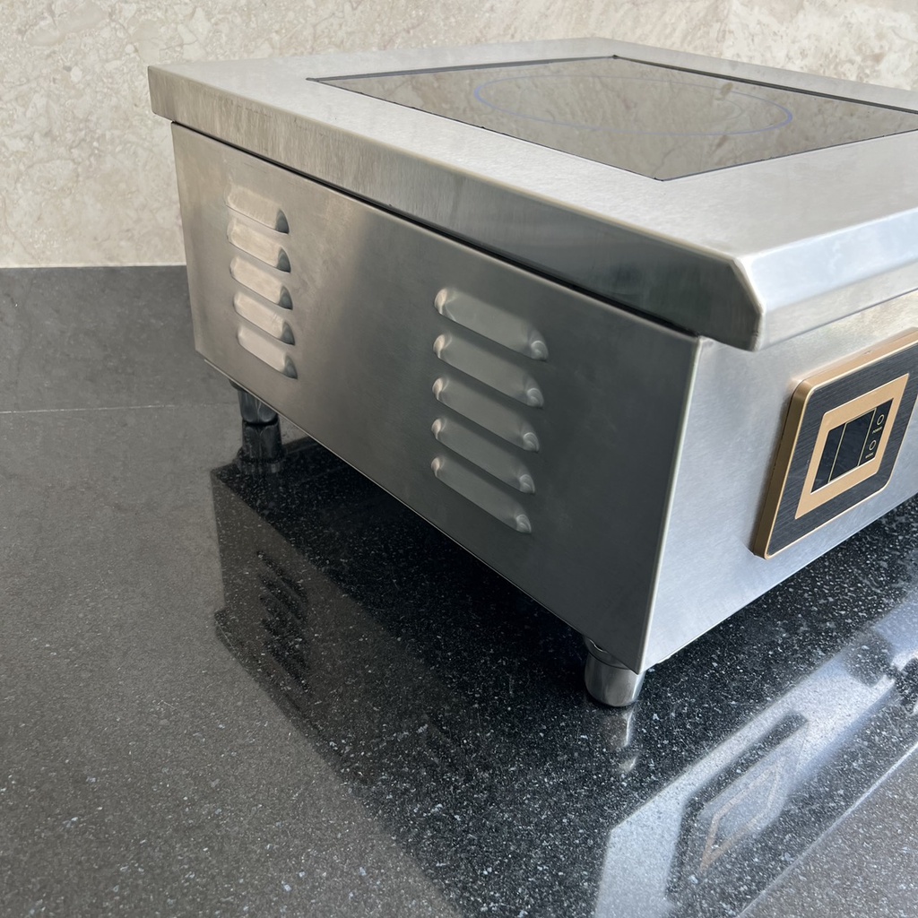 Bếp từ công nghiệp 3,5kw, 5kw nấu trà sữa, hầm canh, hâm nước lèo .v.v