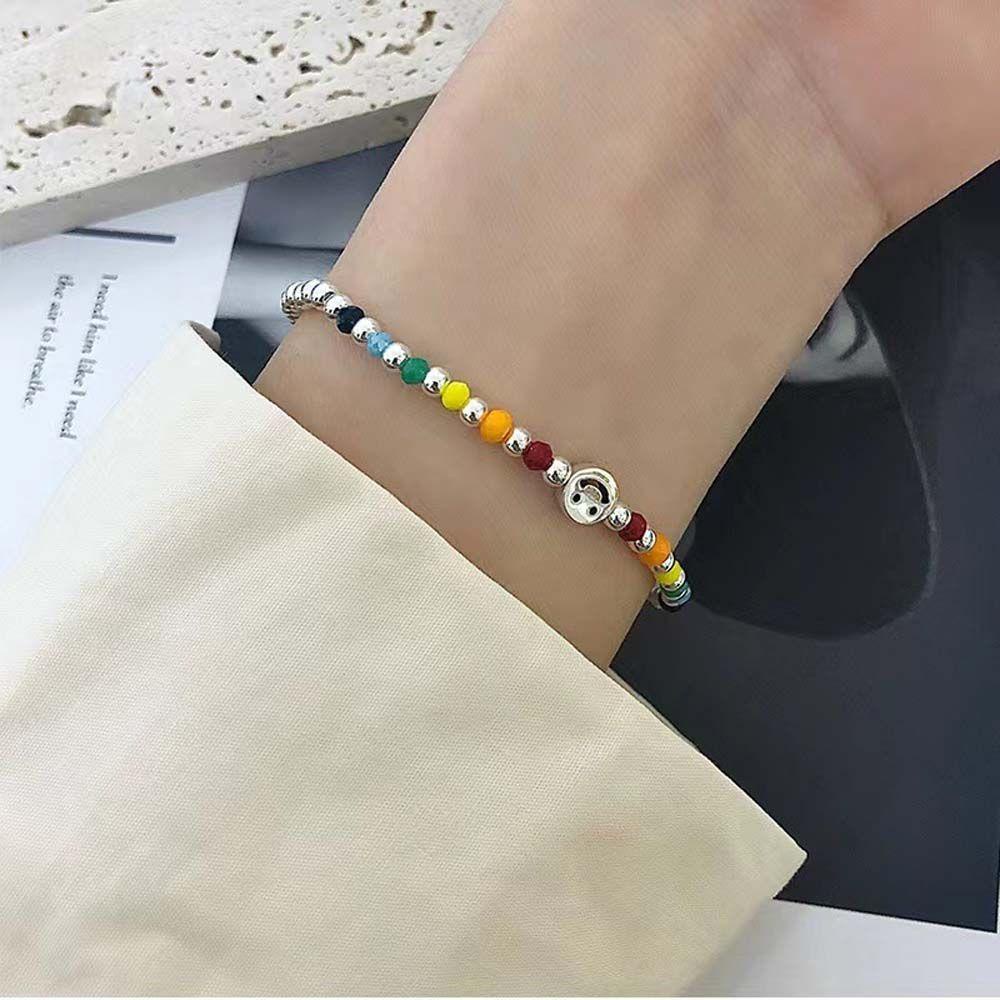 Vòng Tay Cầu Vồng Tùy Chỉnh Thời Trang Thanh Lịch Cho Nữ