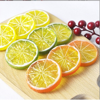 Lát chanh, lát đào, lát táo xanh, lát dâu, lát thơm, hoa sứ, Hoa đào, phụ kiện chụp ảnh, chụp food, màu sắc tươi mới