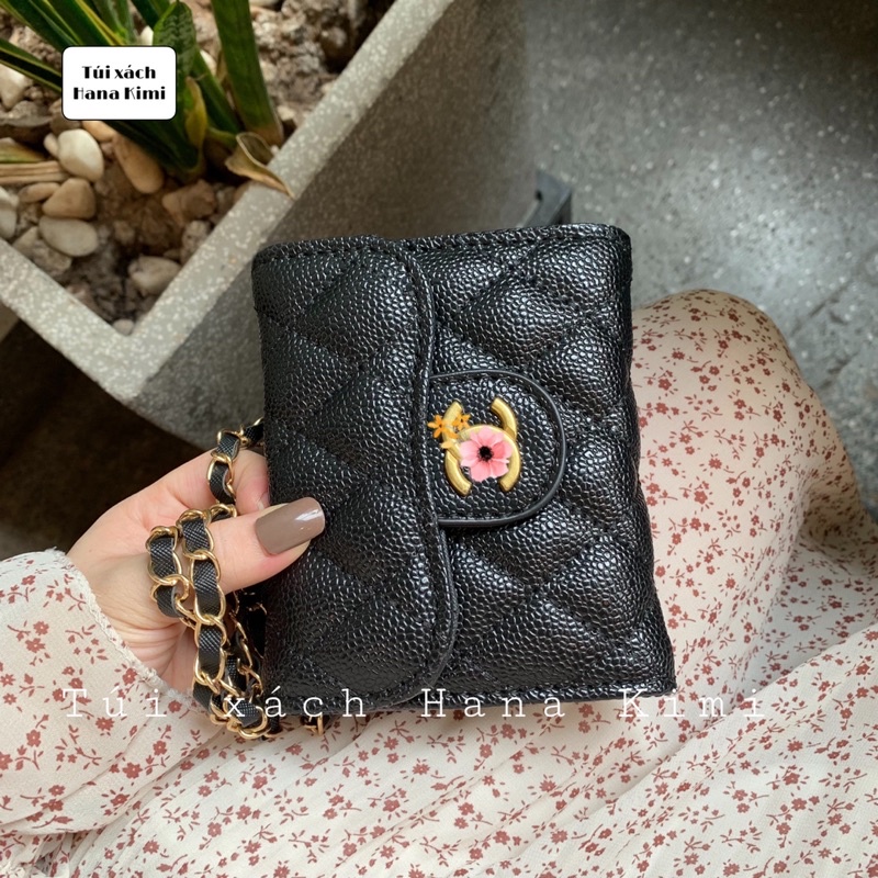 Ví bóp mini nữ có dây đeo chéo FULL BOX