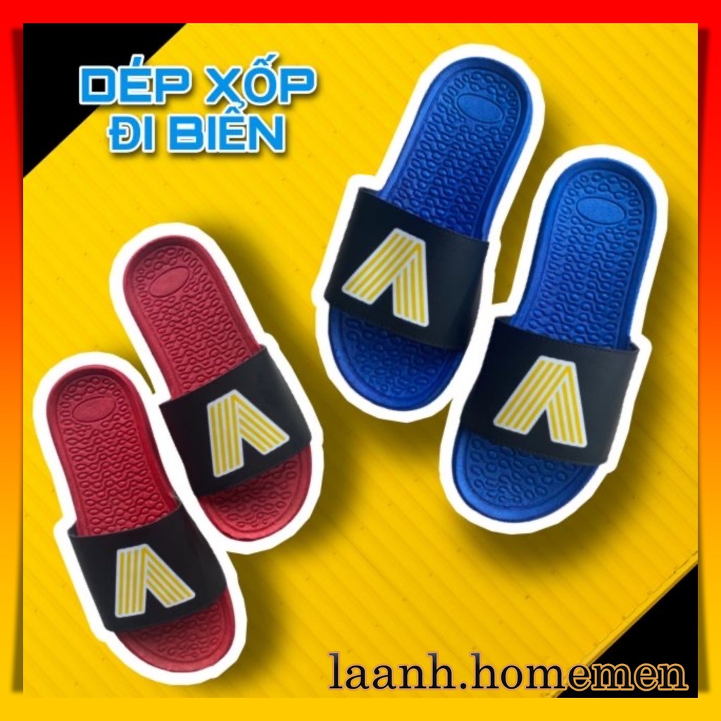 Dép Nam Quai Ngang - Đế Siêu Nhẹ AMSPX - Đế Đỏ