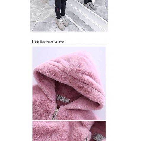 Áo Khoác Lông Bé Gái, Thời Trang Đông Quảng Châu