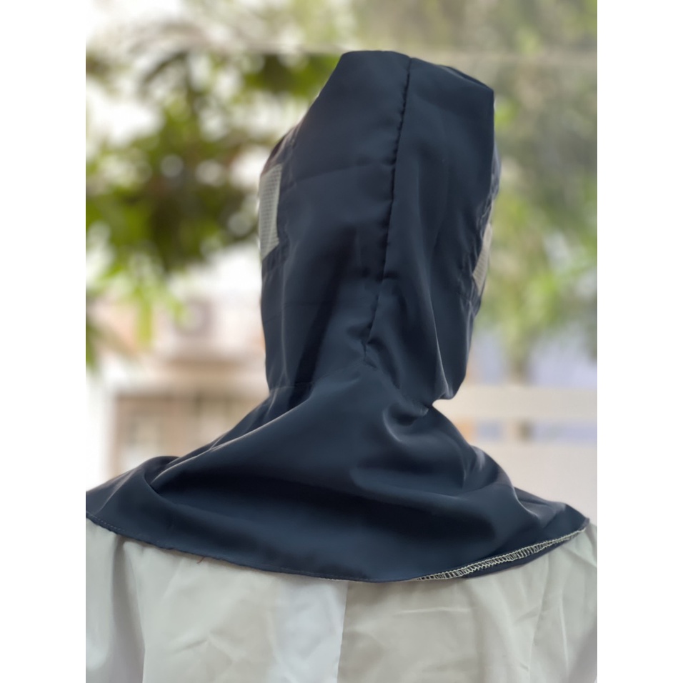 NÓN TRÙM MÀU XÁM THỦY SẢN CHUYÊN DỤNG _ HÌNH CHỤP THẬT