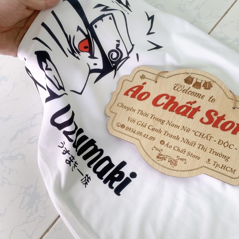 Áo Naruto Uzumaki | Itachi | Kakashi | Sasuke cực ngầu | Áo Naruto mẫu mới NT34 | Áo Chất Store