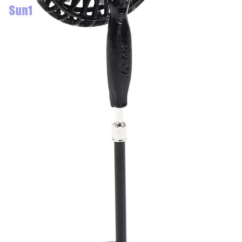 1 &gt; Quạt Kim Loại mini Trang Trí Cho Búp Bê