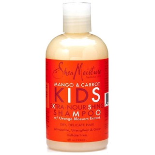DẦU GỘI VÀ XẢ TÓC CHO BÉ SHEA MOISTURE MANGO&CARROT KIDS 237ML