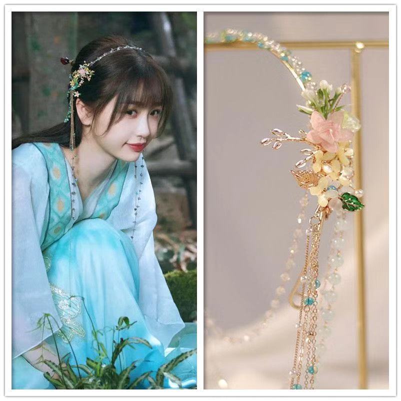 Trâm Cài Tóc Dáng Dài Kiểu Hán Phục Trung Hoa Dễ Thương