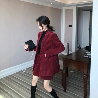 (Order) Có tách set áo blazer, chân váy, quần (kèm ảnh thật)