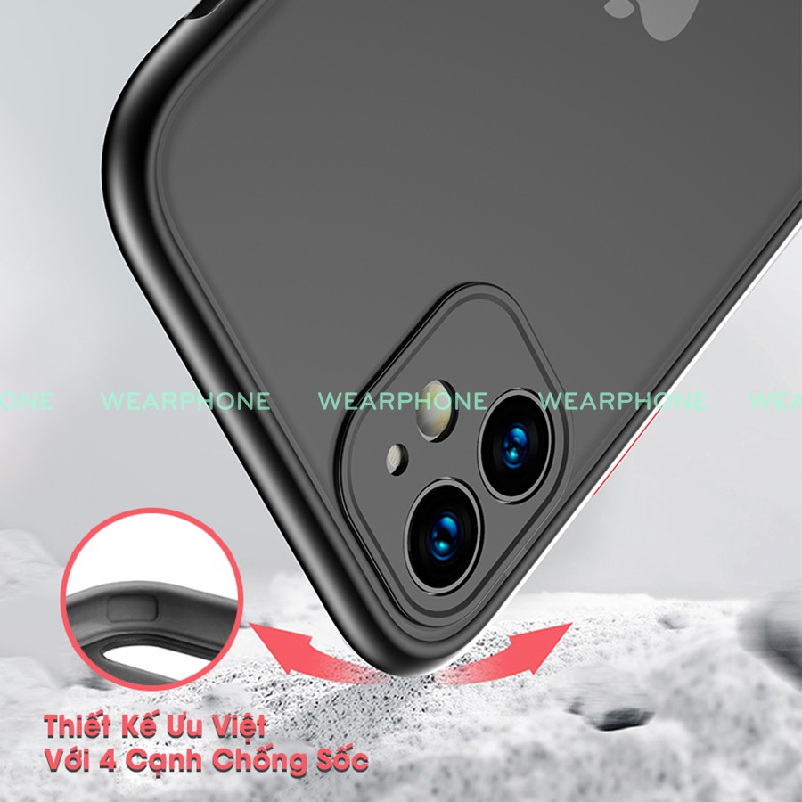 Ốp nhám bảo vệ camera iPhone 7 8 7 Plus 8 Plus X Xs Xr XsMax iPhone 11 11 Pro 11 Promax wearphone 200824 | WebRaoVat - webraovat.net.vn