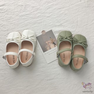 Giày Bé Gái Cột Nơ Phong Cách Hàn Quốc