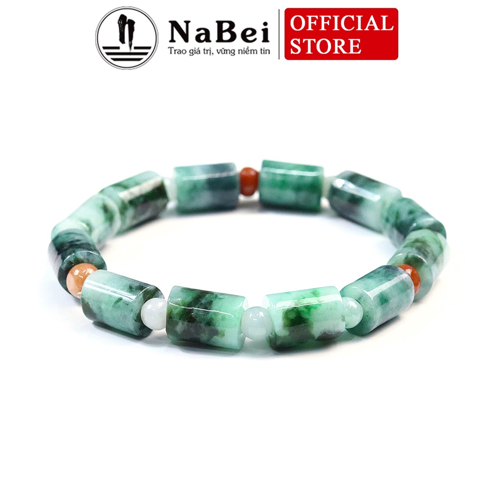 Vòng Tay Ngọc Jade Tự Nhiên Phù Hợp Cho Nam Nữ Mệnh Kim, Thủy, Mộc, Hỏa, Thổ NB135 - Phong Thuỷ NaBei Store