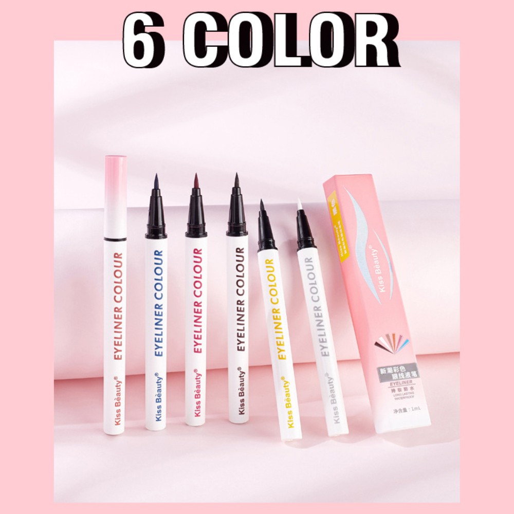 (Hàng Mới Về) Bút Kẻ Mắt Dạng Lỏng 100% Chính Hãng Nhanh Khô Chống Thấm Nước Với 6 Màu Lựa Chọn | BigBuy360 - bigbuy360.vn