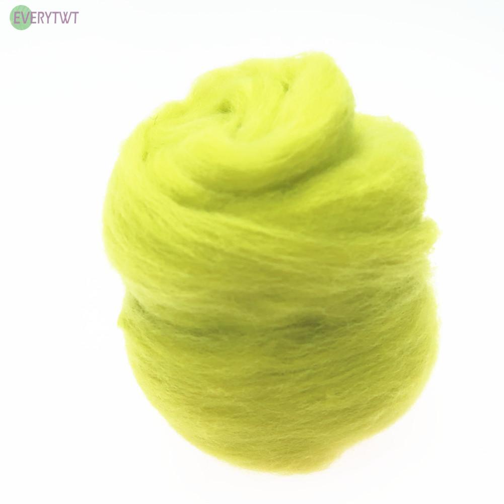 Needle Felting Wool New DIY Carded Wool Spinning Wet Felting Wonderful@New