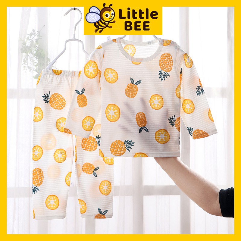 Bộ cotton cho bé, bộ cotton dài tay cho bé mùa hè UNISEX, chất vải cotton tre cực mát, mềm mịn thích hợp cho bé yêu.