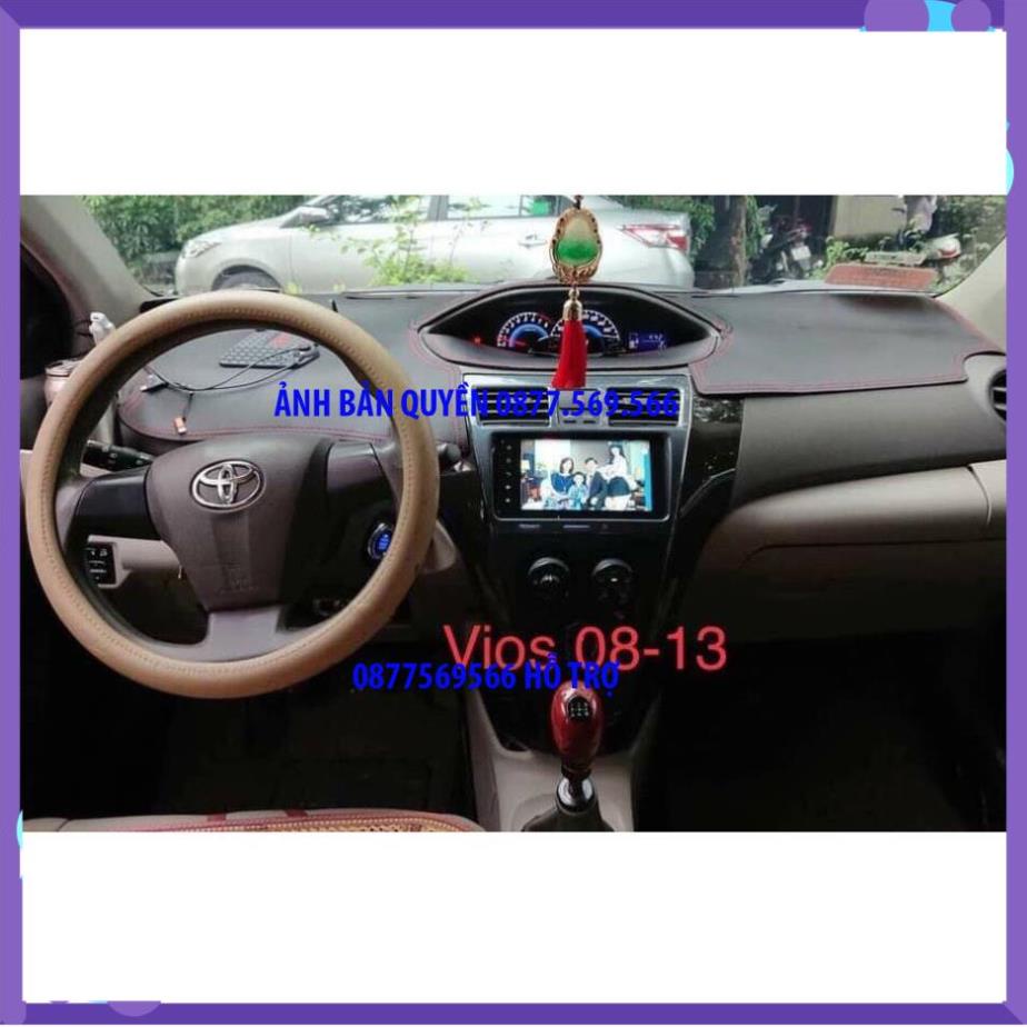 THAM TAPLO DA VÂN TOYOTA VIOS THẢM TRẢI LÓT TAPLO CAO CẤP 3 LỚP CHỐNG TRƯỢT CHỊU NHIỆT XE HƠI BAO HÀI LÒNG