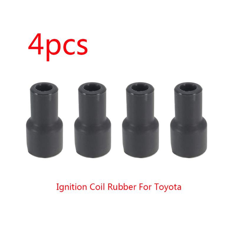 Set 4 Nắp Cao Su Đánh Lửa 90919-11009 Cho T~Oyota Yaris