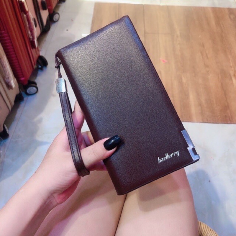 Ví da cầm tay nam