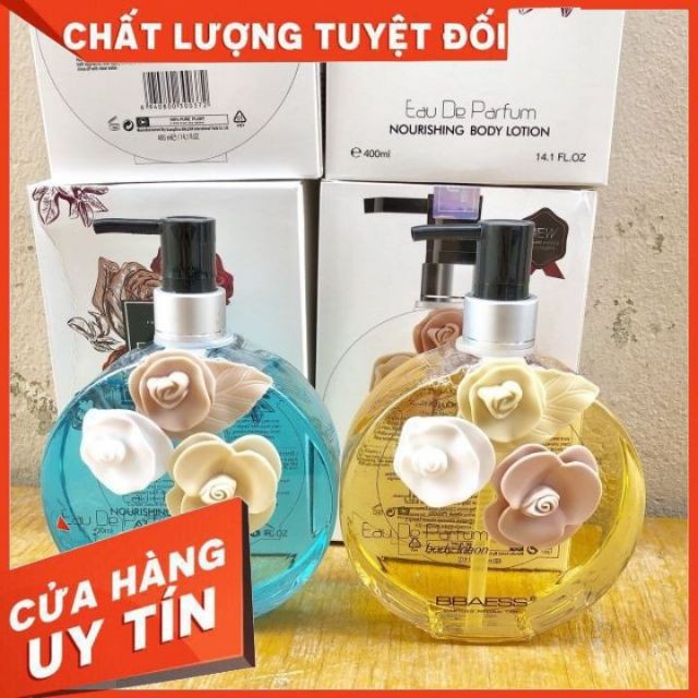 Sữa Tắm Ba Bông Hoa Cao Cấp BBAESS 400ml Hương Nước Hoa