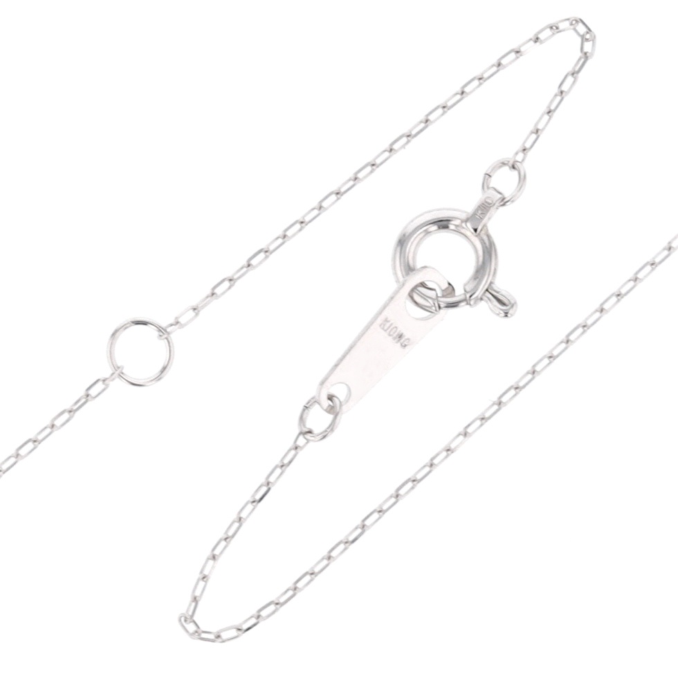 Dây chuyền vàng trắng hình móng ngựa ESTELLE