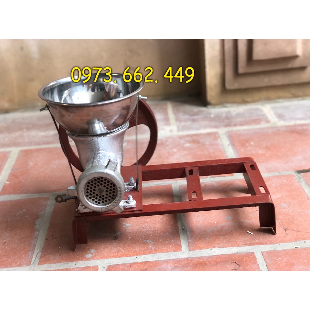 Máy ép cám viên 2mm cám chim cám gà chưa có mô tơ