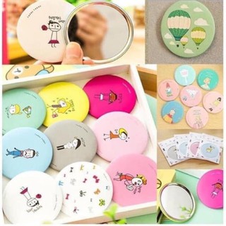 Combo sỉ gương tròn mini bỏ túi 7cm Bin2312