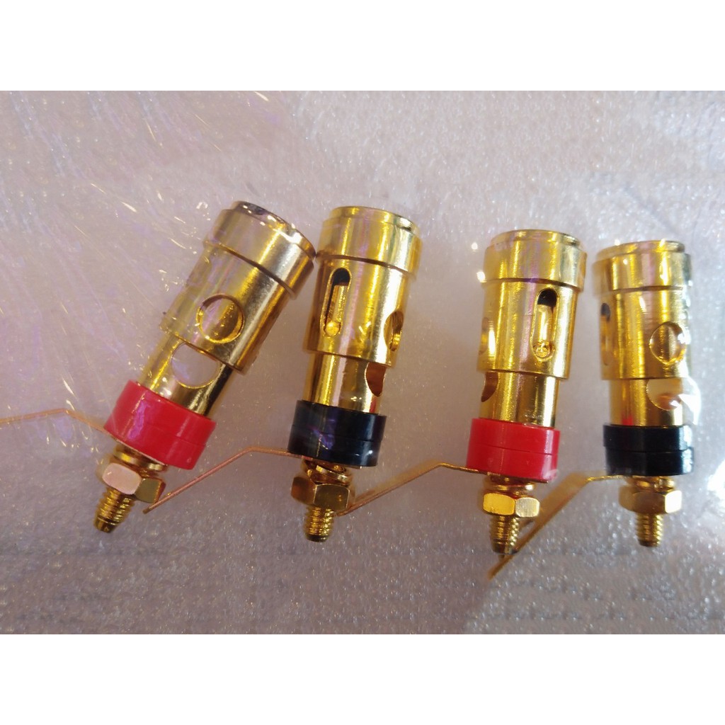 4 cái cọc loa nhấn