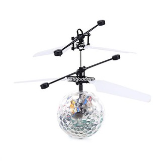 fittingoods.vn Toy Kids Gift LED Light Infrared Sensor Helicopter Magic Electric Flying Ball