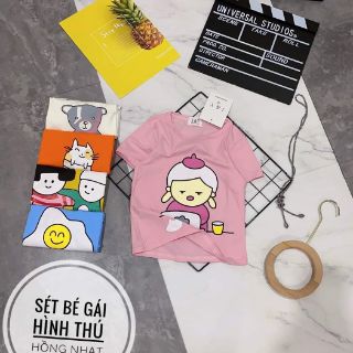 Set 5 áo cho bé gái