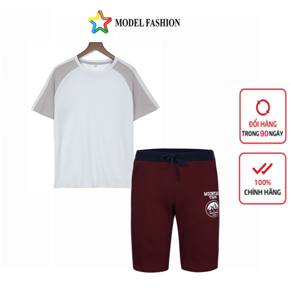 Bộ thun thể thao Model Fashion mùa hè phối màu thoáng mát BTTM001