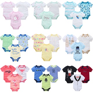 Bộ 3 mảnh bodysuit cho bé sơ sinh cotton bộ body cho bé áo sơ sinh bé trai body bé gái quần áo trẻ em sơ sinh 0 12 tháng