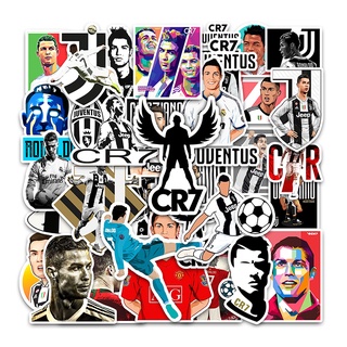 Sticker pvc chống thấm nước dán laptop , xe máy chủ đề ronaldo