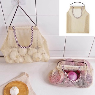 Túi lưới treo tường đựng tỏi