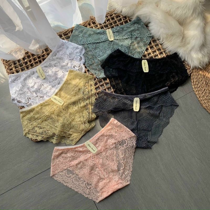 Quần lót nữ cao cấp thun lạnh cotton trơn đúc su