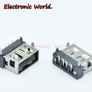 Set 10 Đầu Nối USB 2.0 90 Độ Dài 10.6 Độ