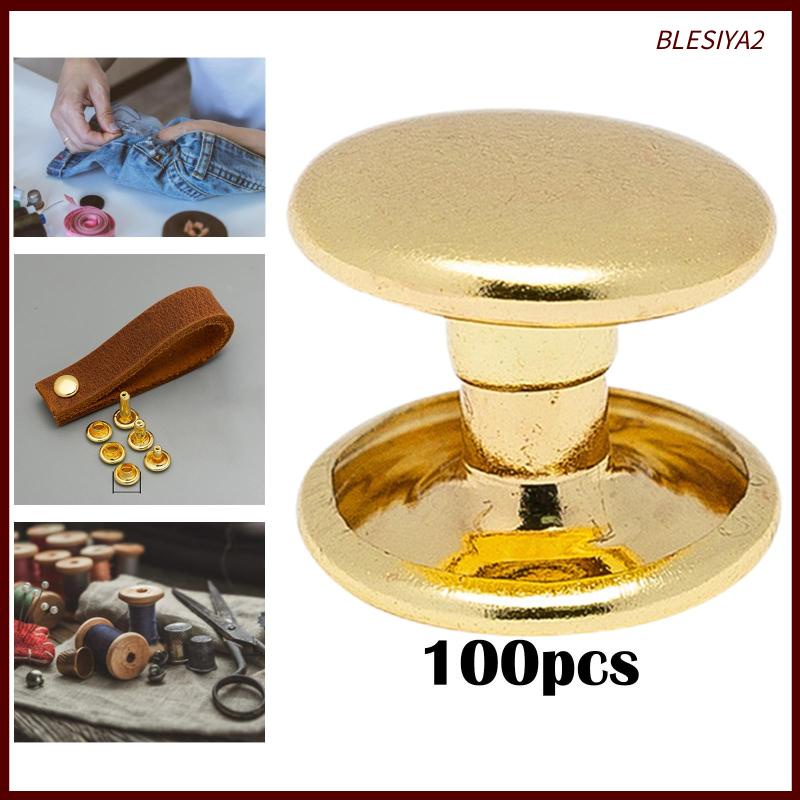 Set 100 Đinh Tán Bằng Đồng Thau Chuyên Dụng Cho Túi Xách