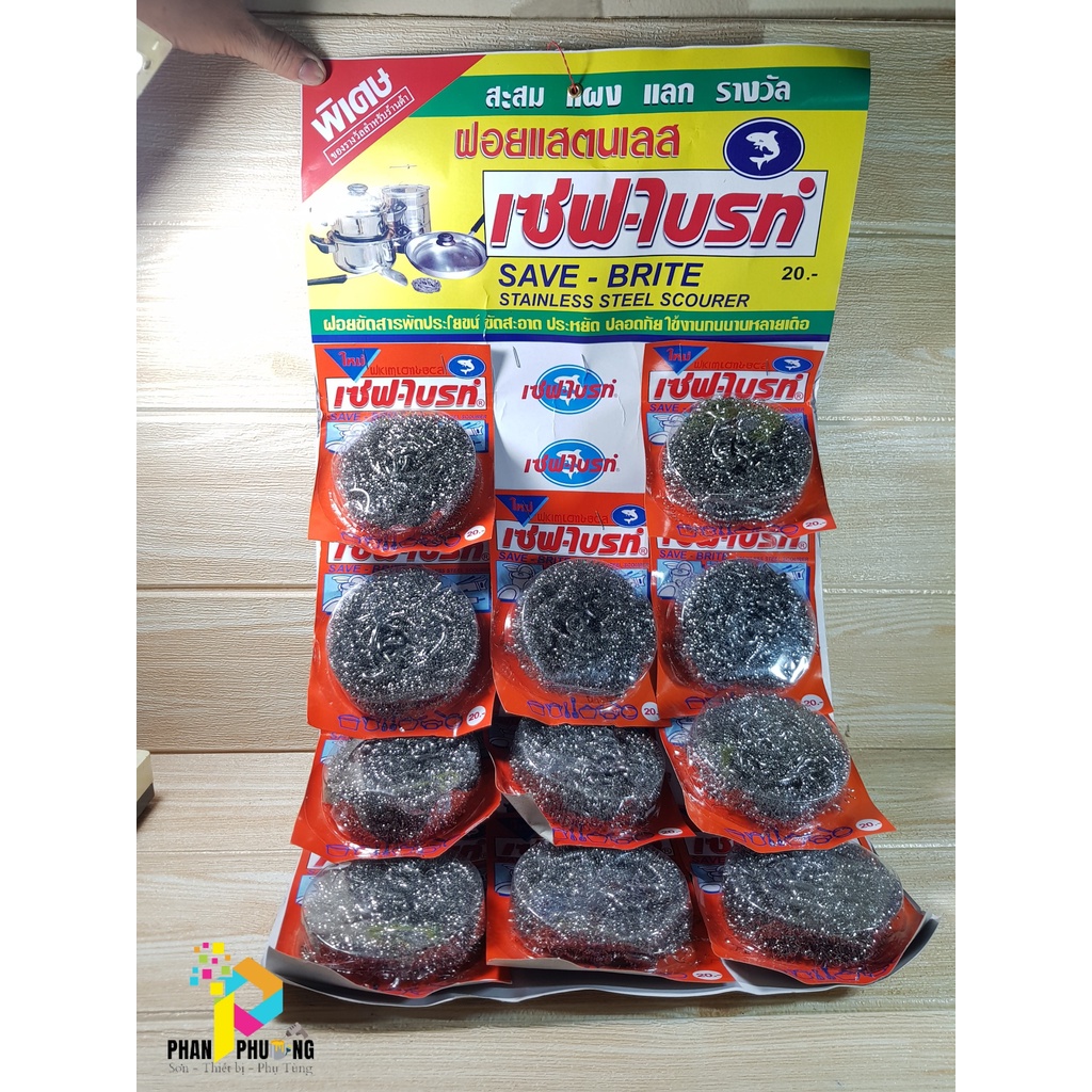 CƯỚC CỌ XOONG NỒI, CỌ RỬA INOX