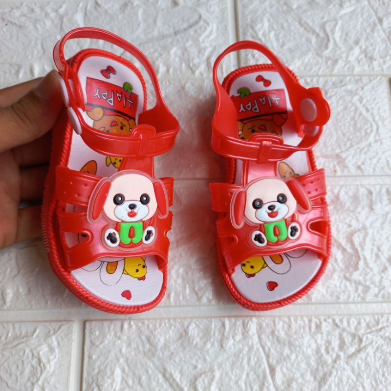 Dép quai hậu tập đi cho bé.Sandal bé trai bé gái từ 6 tháng đến 1.5 tuổi có kèn kêu chíp chíp