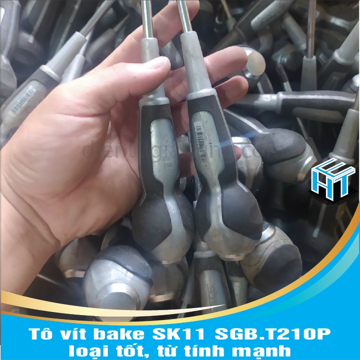 1 Cái Tô vít bake SK11 SGB.T210P loại tốt, từ tính mạnh