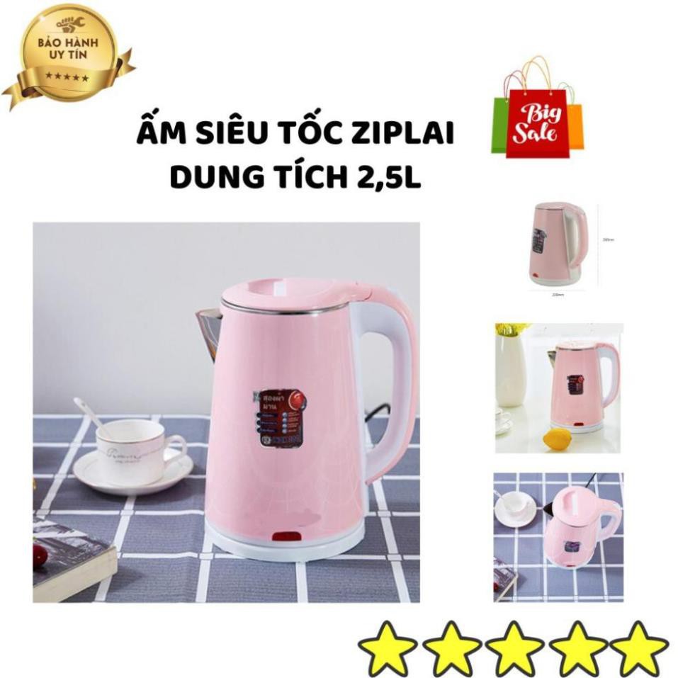 Ấm siêu tốc 2 lớp 2.5L Thái Lan Chính Hãng - Xuất Khẩu Việt Nam