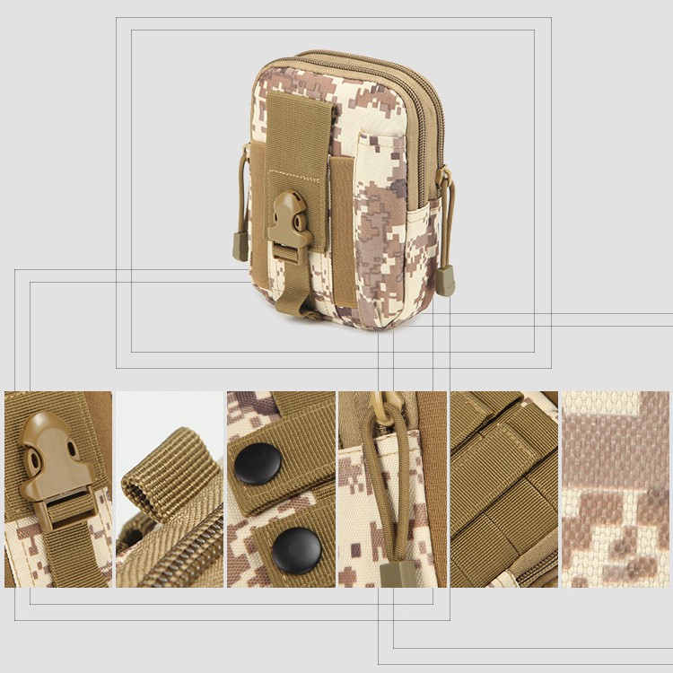 Túi Đeo Hông Nam Nữ KOLANO Đựng Điện Thoại Chạy Bộ Du Lịch Đa Năng Nhiều Ngăn EDC FB-001029 | BigBuy360 - bigbuy360.vn