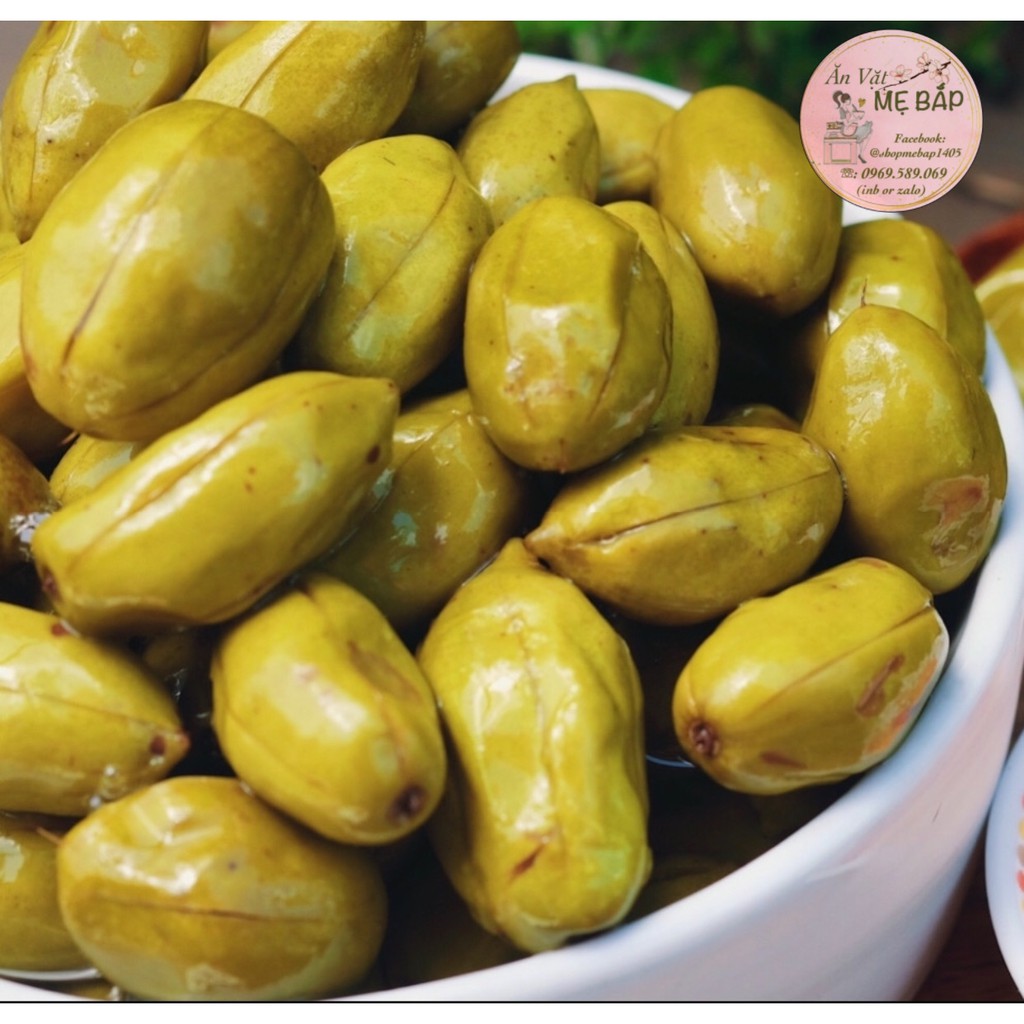 Cà Na Đập Dập - Cà Na Ngâm Đường Phèn 500gr - Shop Mẹ Bắ