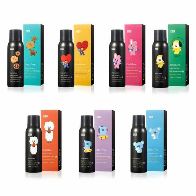 Mặt nạ innisfree x bt21