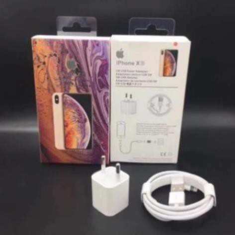 [𝑮𝒊𝒂́ 𝑯𝒖̉𝒚 𝑫𝒊𝒆̣̂𝒕] Bộ Sạc iPhone 6/7/8/X/Xs Max - Bảo Hành 12 Tháng Lỗi 1 Đổi 1