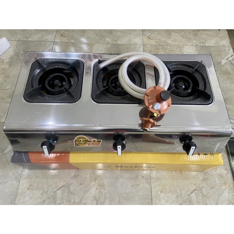 Bếp gas 3 lò công nghiệp RH203