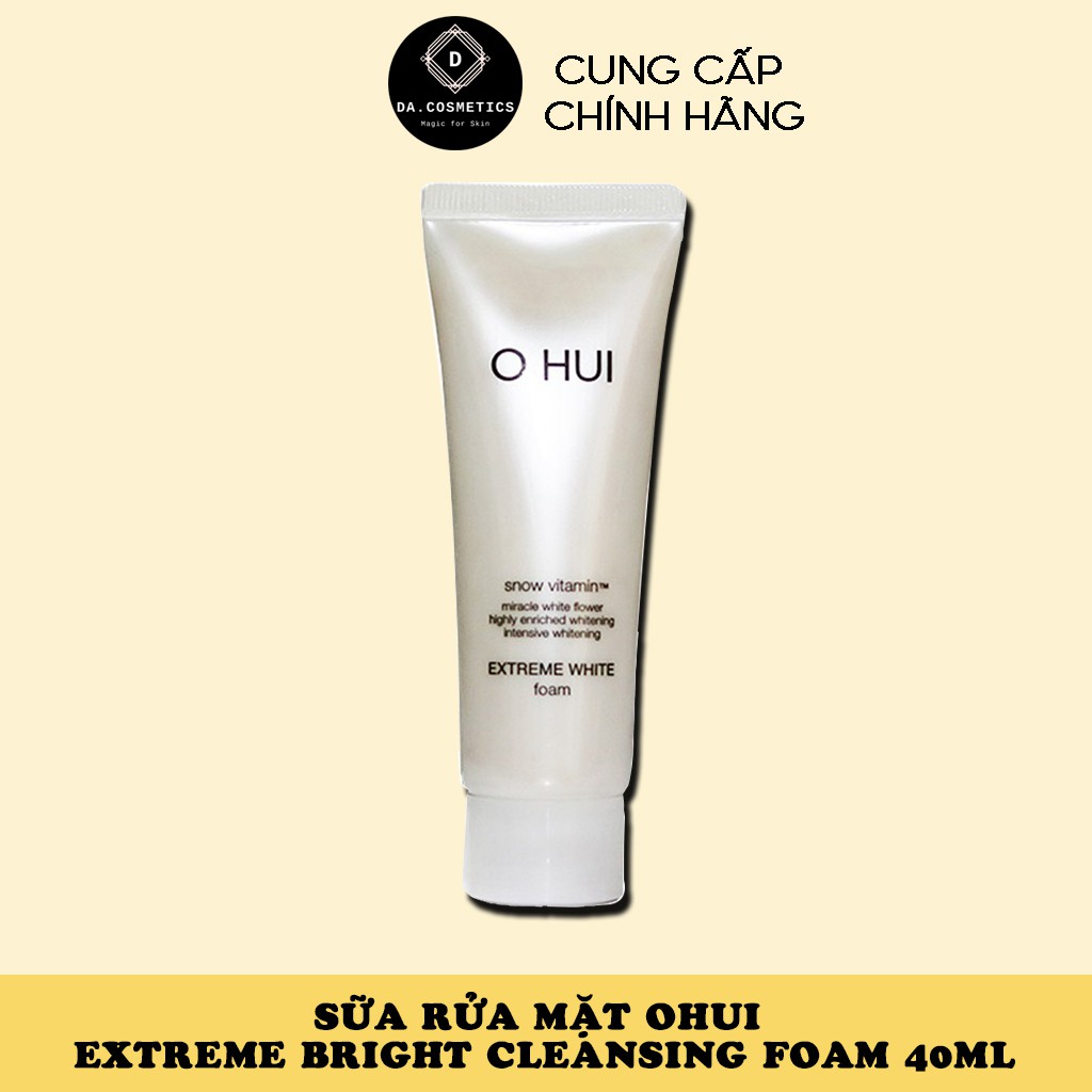 [Mini Size] Sữa Rửa Mặt Ohui Extreme Bright Cleansing Foam 40ml