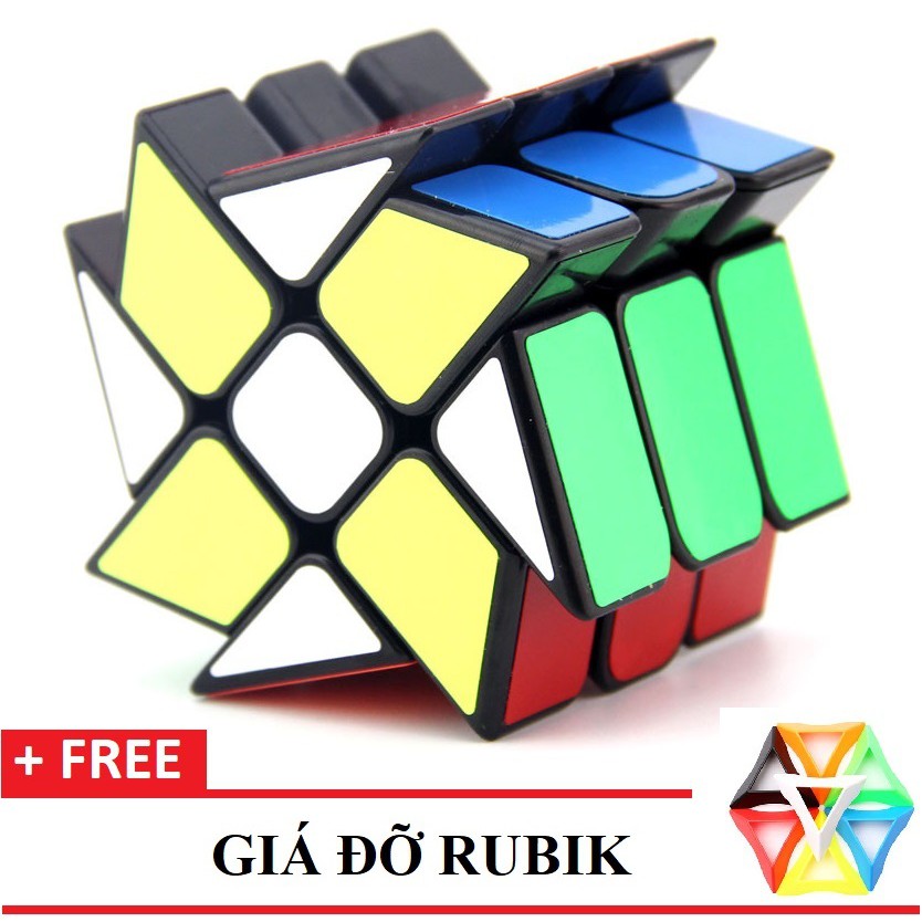 ✔️✔️ Đồ chơi giáo dục Rubik BIẾN THỂ khối lập phương FN0533 - Quay Tốc Độ, Trơn Mượt, Bẻ Góc Tốt - TẶNG 1 GIÁ ĐỠ RUBIK